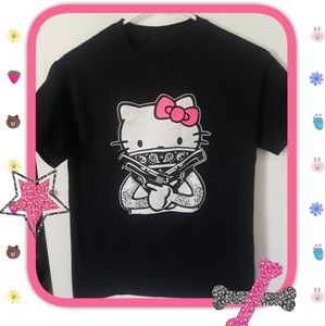 💗 Gangster Hello Kitty Tee Size Small 💗